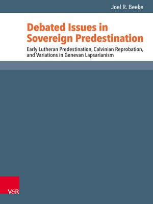 cover image of Debated Issues in Sovereign Predestination